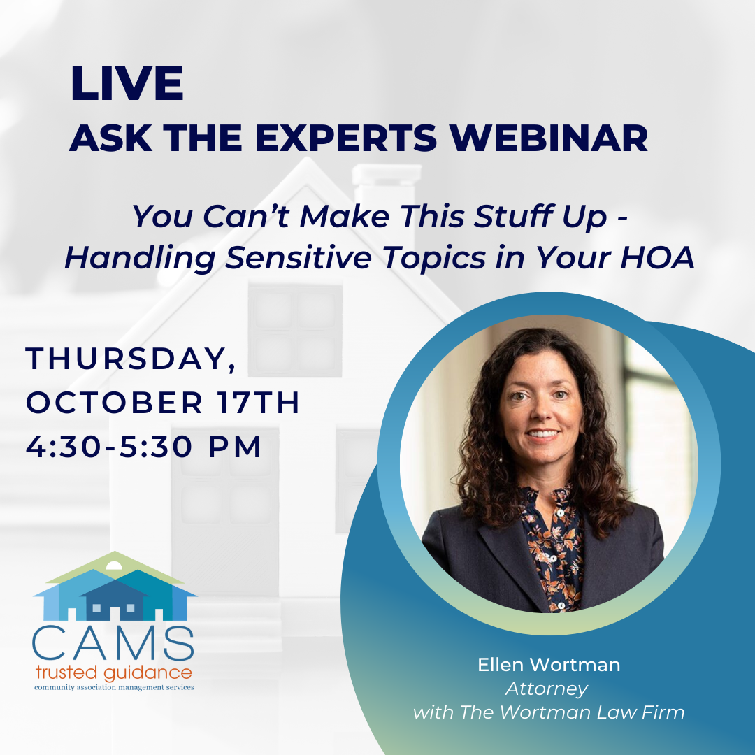 You Can't Make This Stuff Up - Handling Sensitive Topics in Your HOA